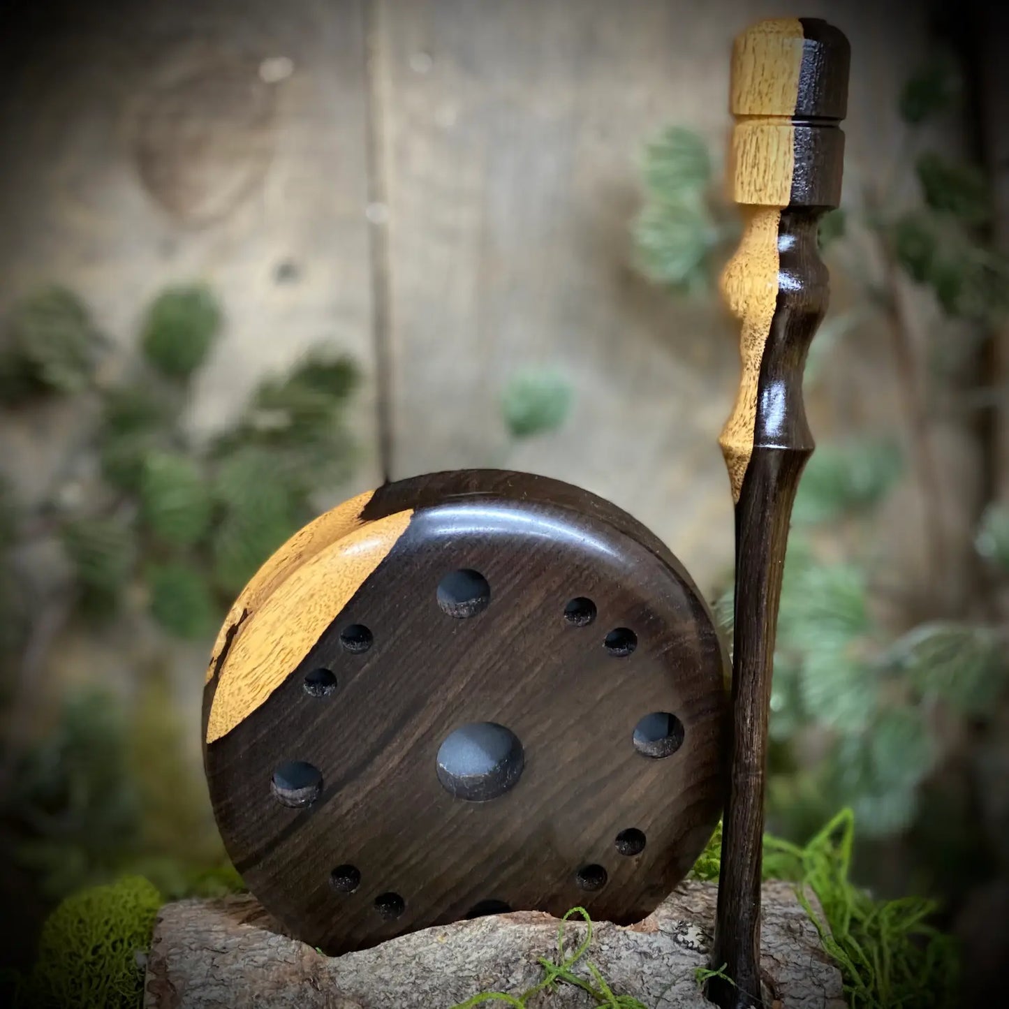 African Blackwood Turkey Call - Anodized Aluminum