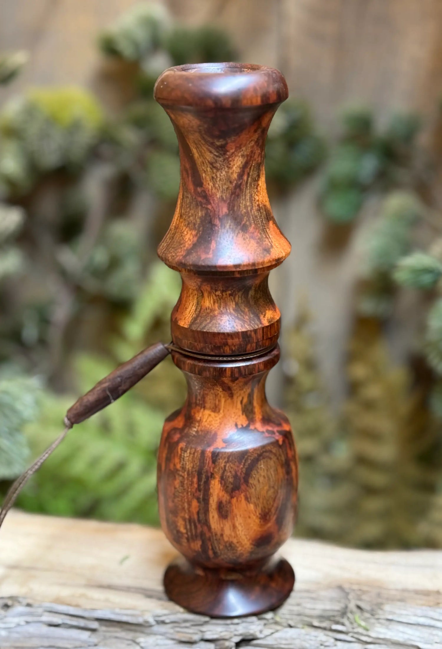 Asian Mahogany Burl Whitetail Grunt Call