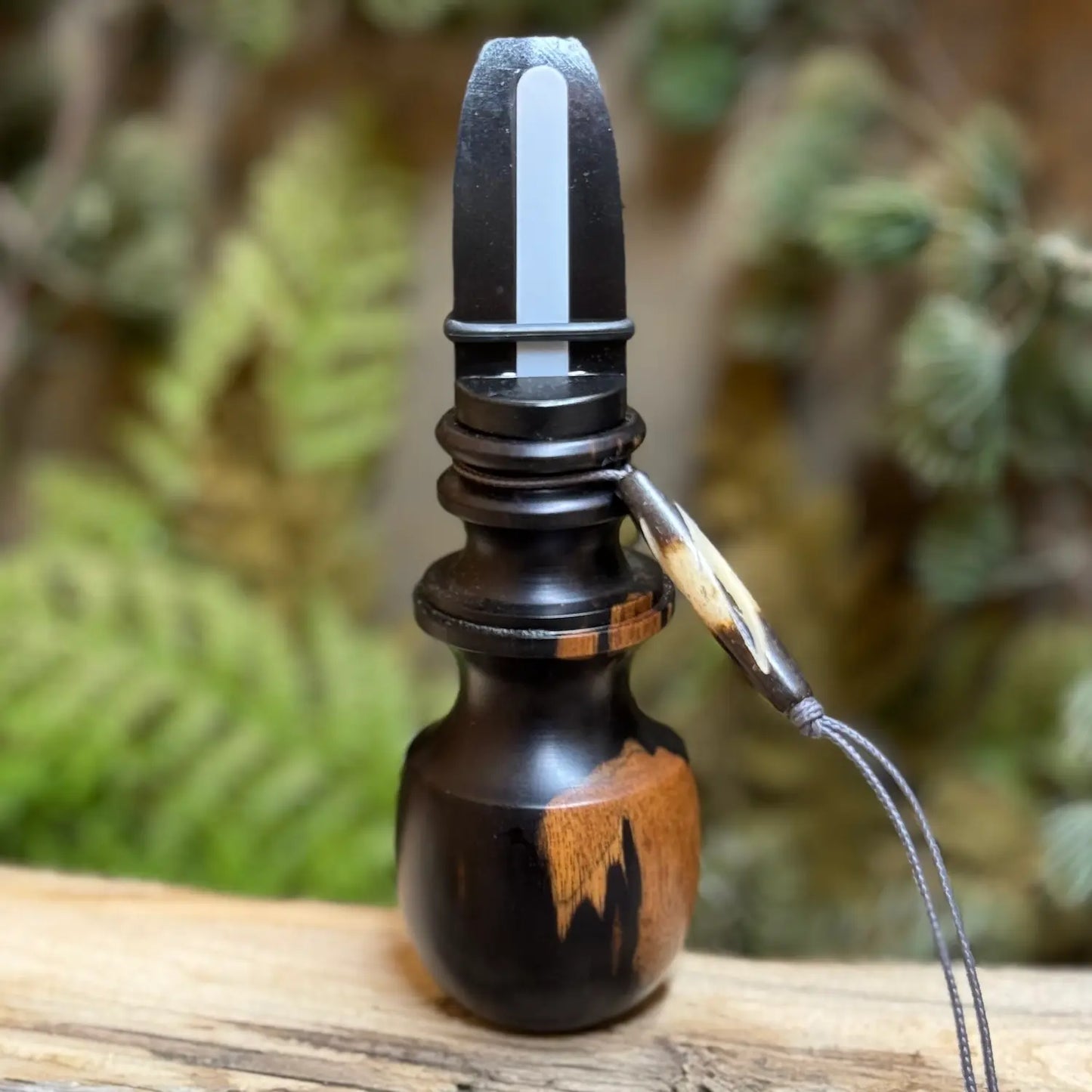 Black and White Ebony Cow Elk Call