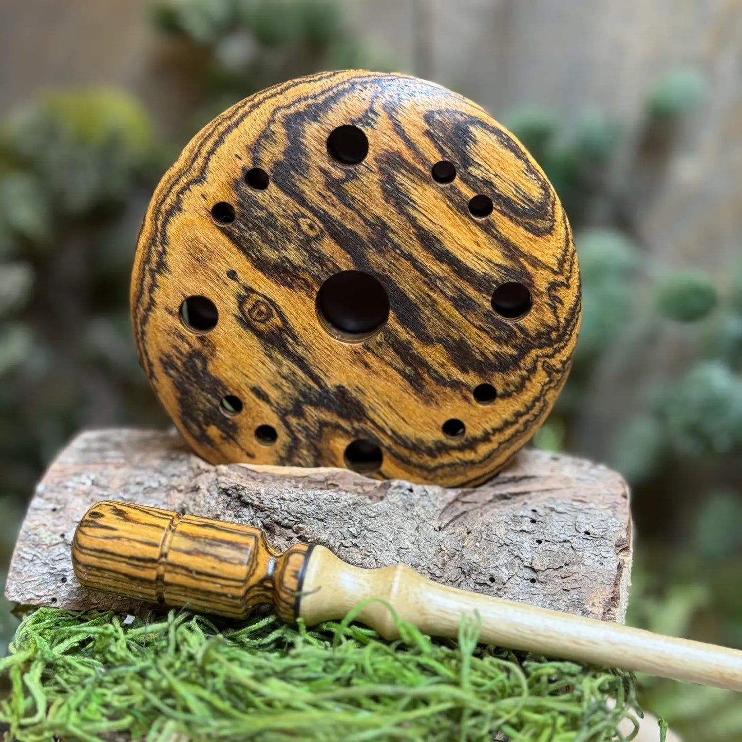 Bocote Turkey Call - Damascus Carbon-Copper