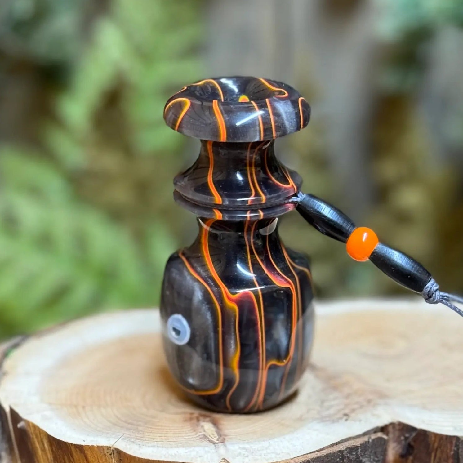 Acrylic Rabbit Distress Predator Call in Lava design