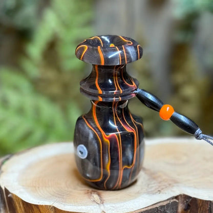 Acrylic Rabbit Distress Predator Call in Lava design