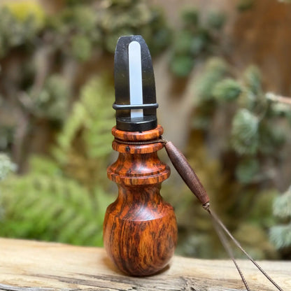 Asian Mahogany Burl Cow Elk Call