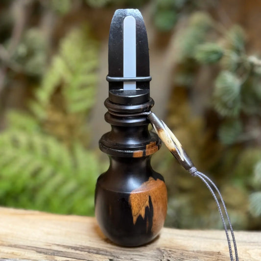 Black and White Ebony Cow Elk Call