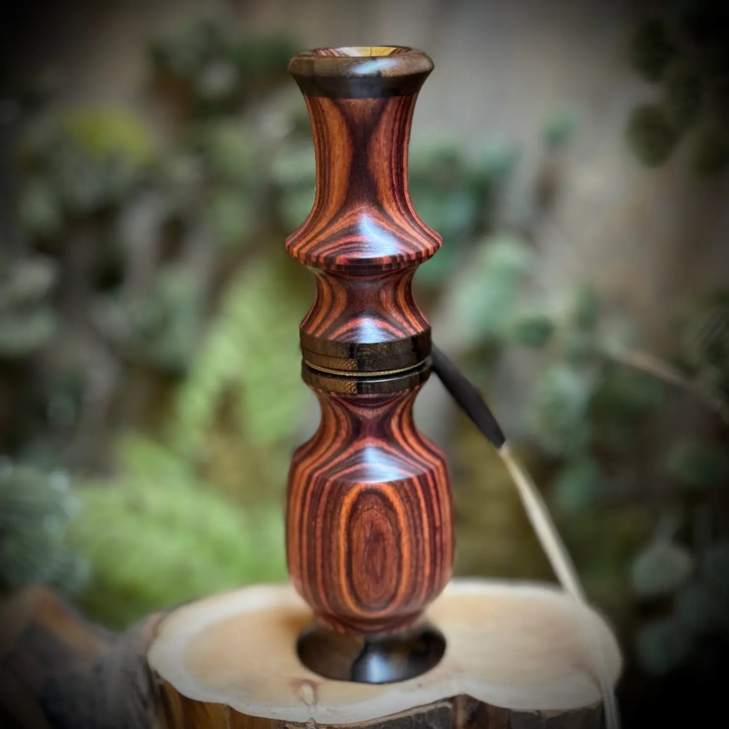 Brazilian Kingwood Whitetail Grunt with Gabon Ebony Accents