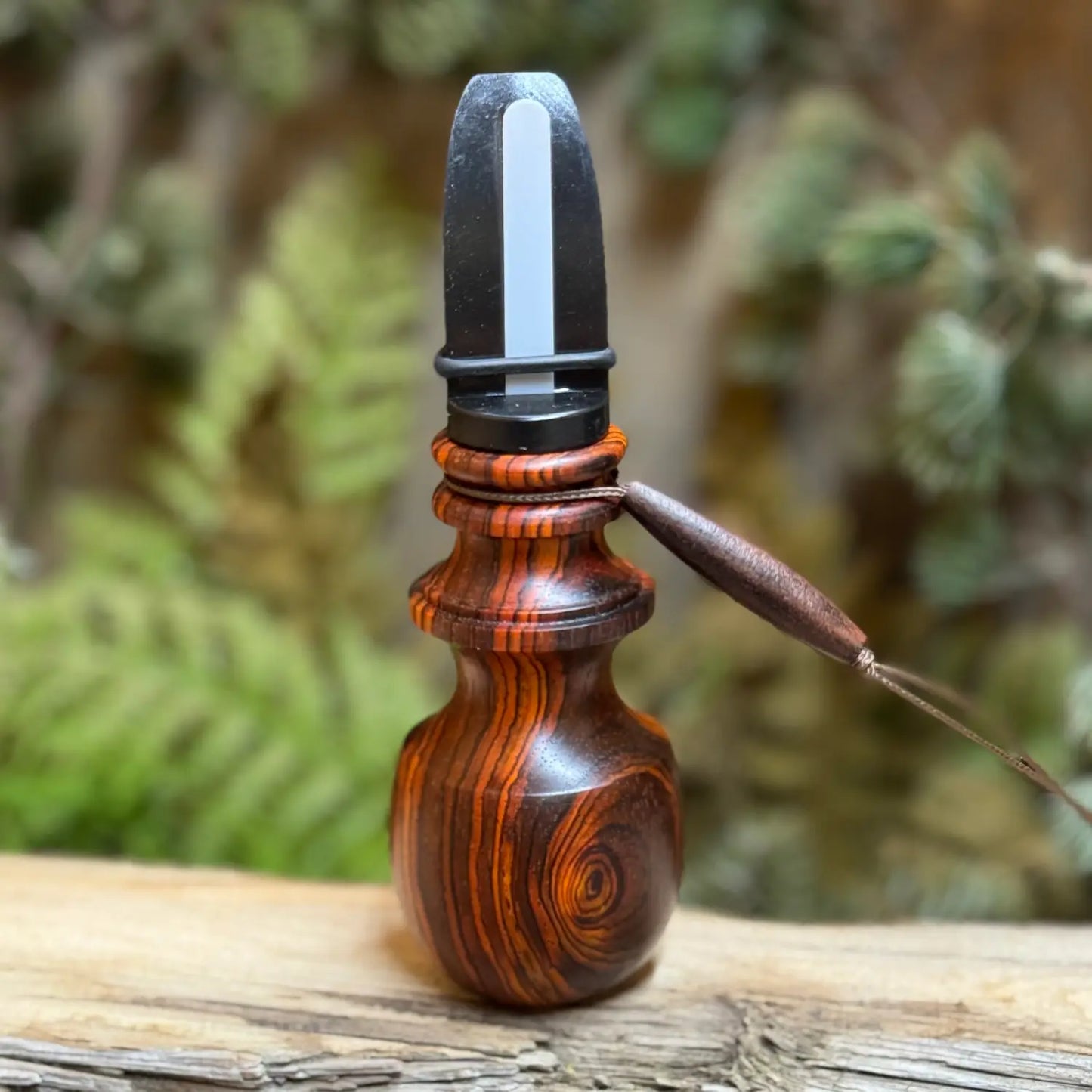 Highly figured cocobolo wood cow elk call