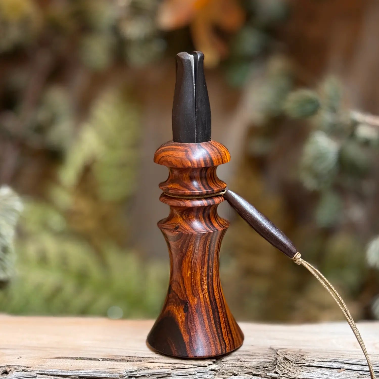 desert ironwood crow call with reed set and lanyard

