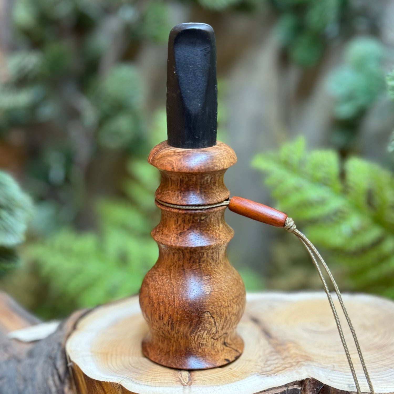 Spalted Jatoba Crow Call