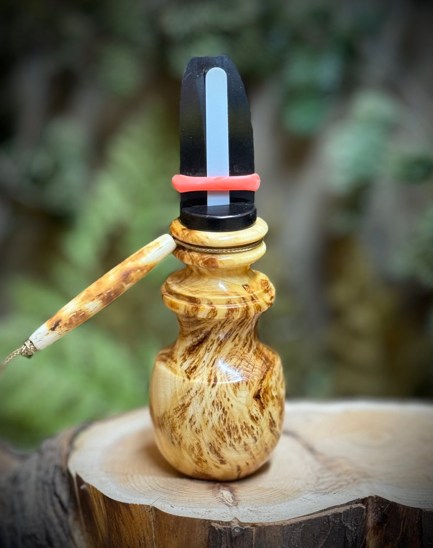 Yellow Cedar Burl Cow Elk Call