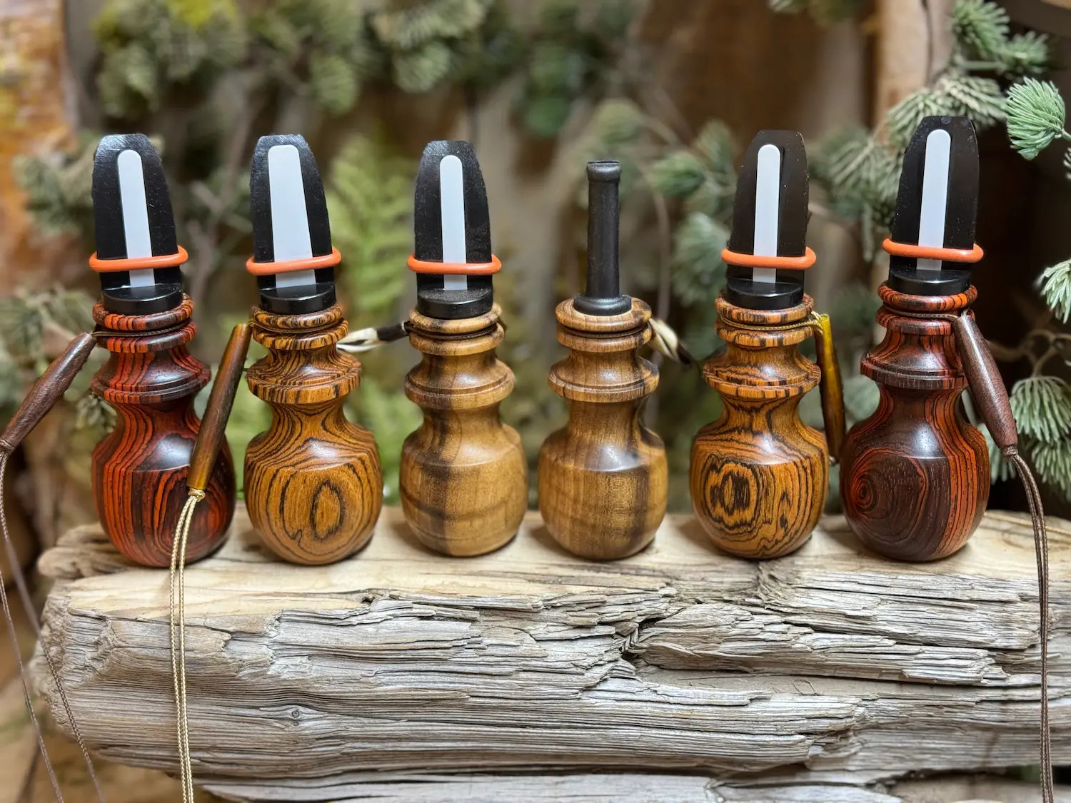 Cocobolo, Bocote, and Oregon Myrtle Elk Calls