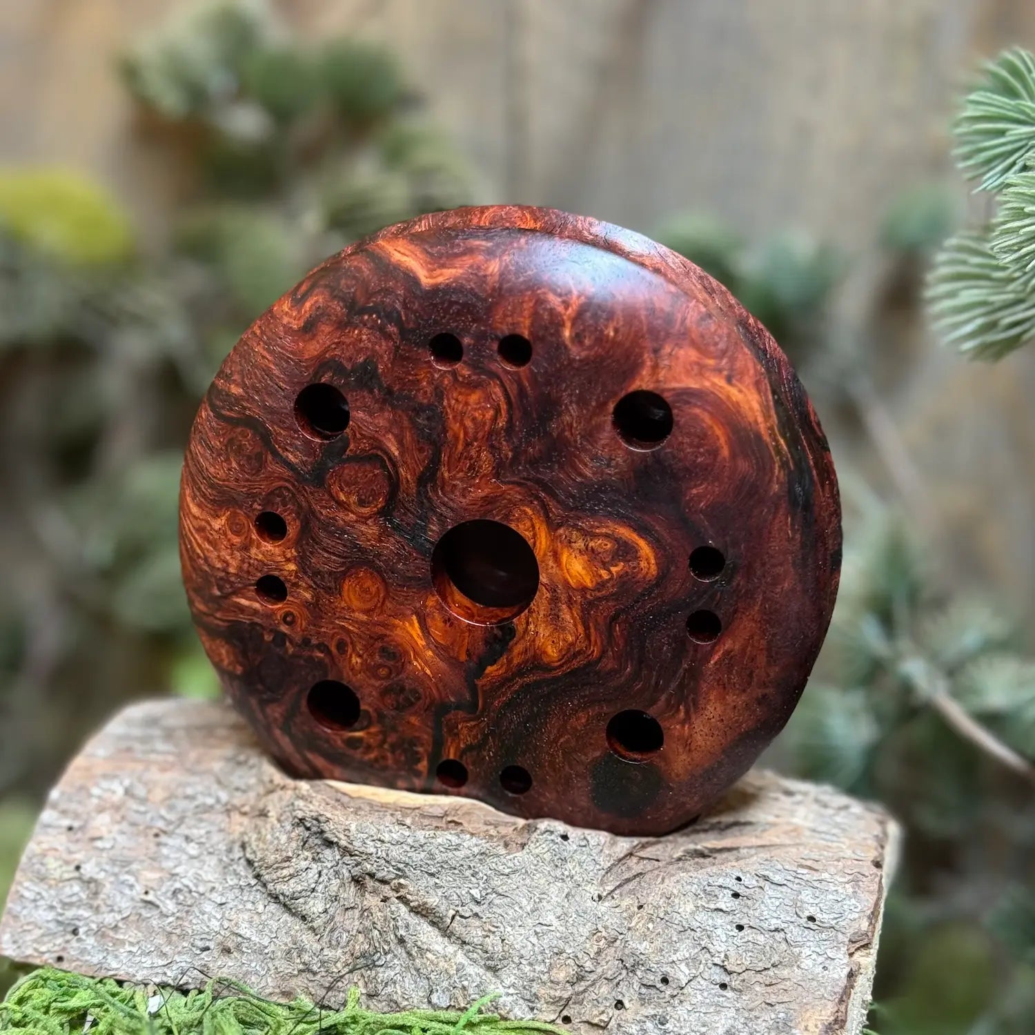 Museum Grade Honduran Rosewood Burl Turkey Pot Call