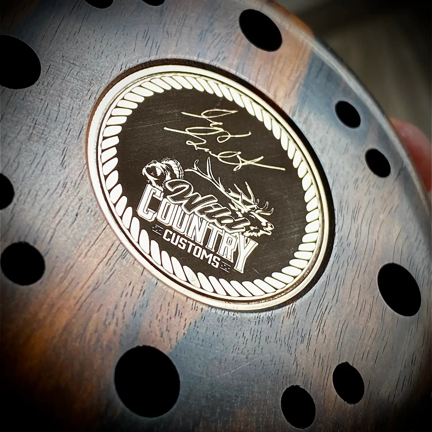 Royal Ebony Wood Turkey call with Collectors Edition Medallion