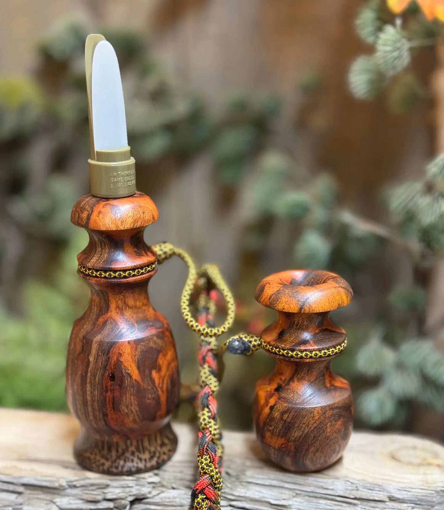 Asian Mahogany Coyote Howler and Fawn Distress Predator Call Set