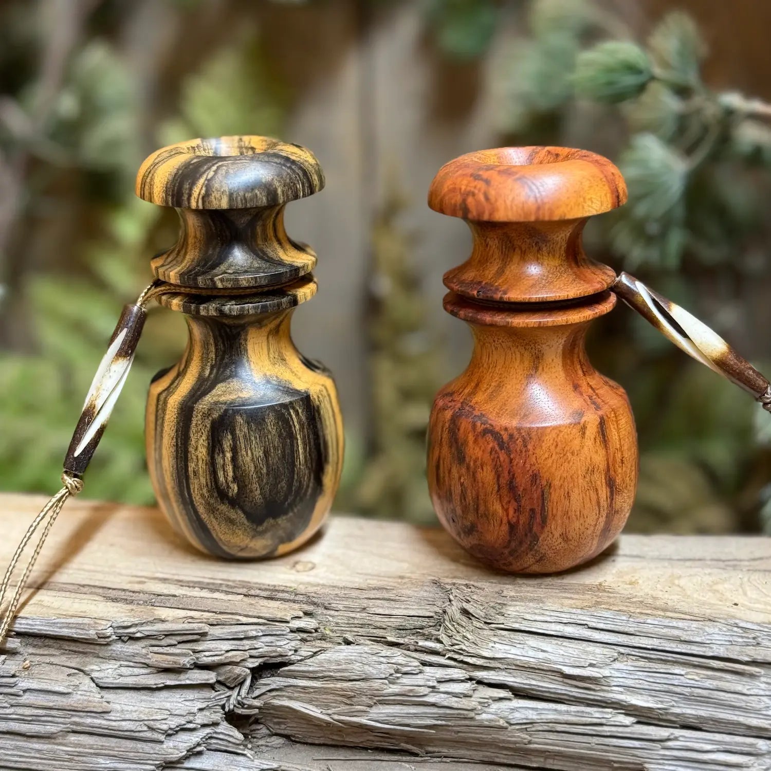 Black and White Ebony and Asian Mahogany Alaskan Sitka Blacktail Bleats