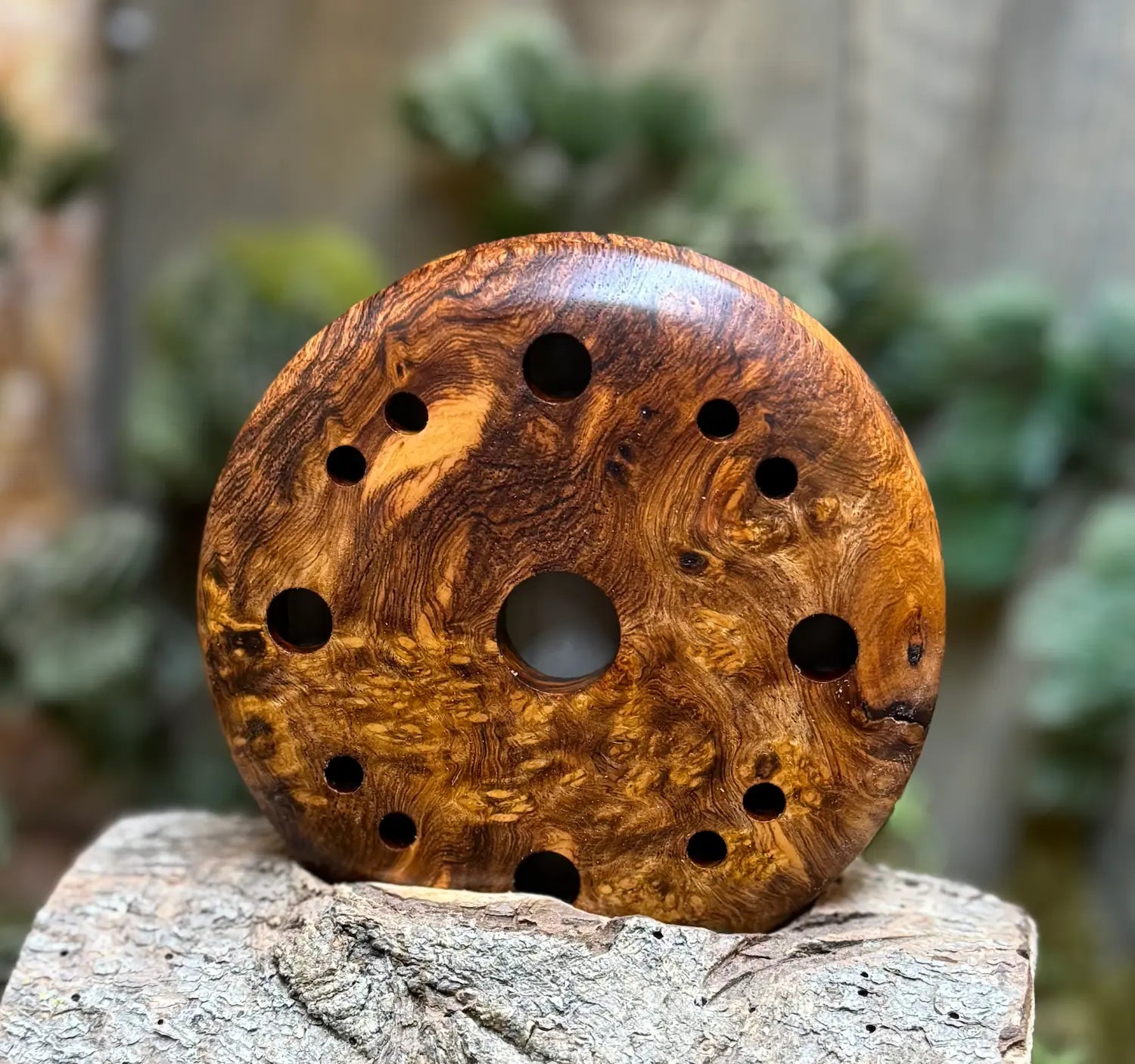 Honduran Rosewood Burl Turkey Pot Call Wild Country Customs