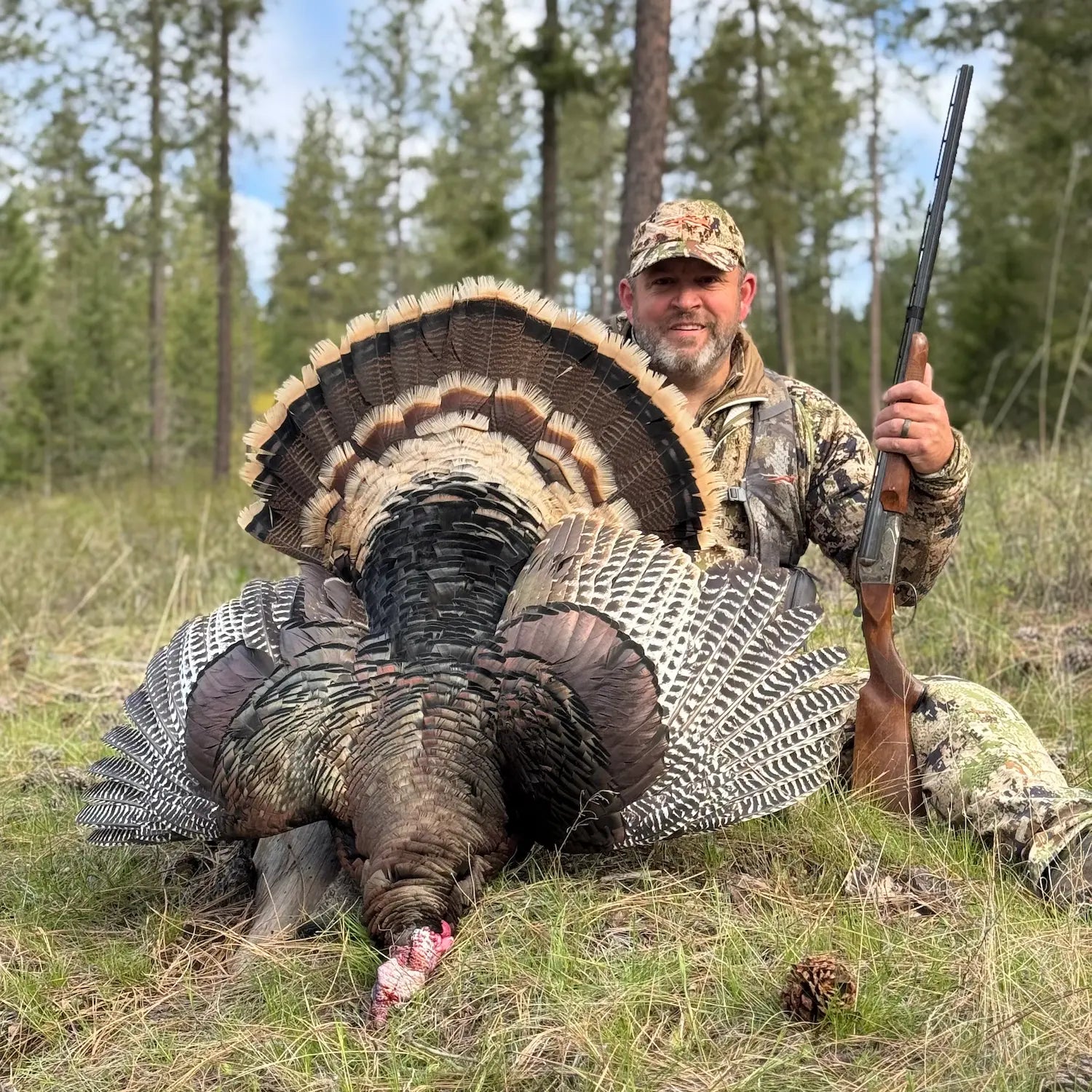 Garry poses with turkey from spring hunt