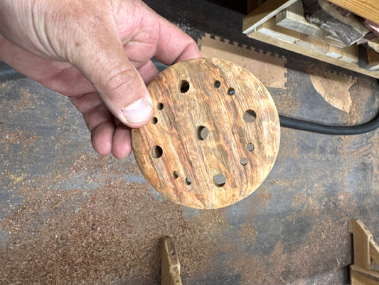 Custom SaleMahogany Burl Pot
