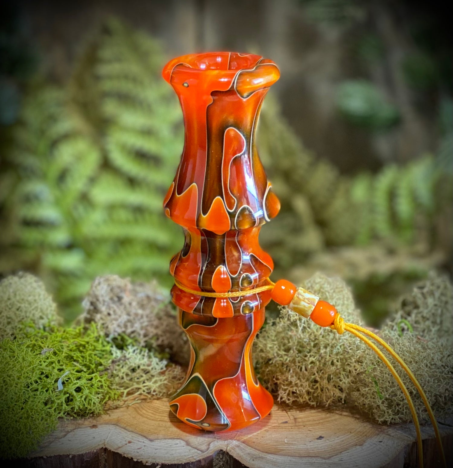 Orange Acrylic Duck Call