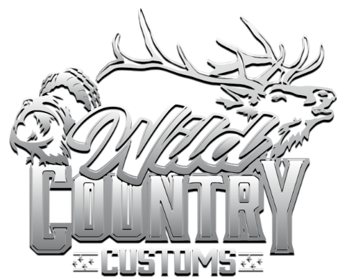 Wild Country Customs Logo with Turkey and Elk in text design 500x402

