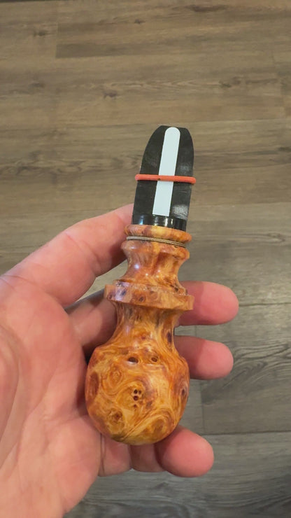 Custom Dragon Blood Burl Cow Elk Call