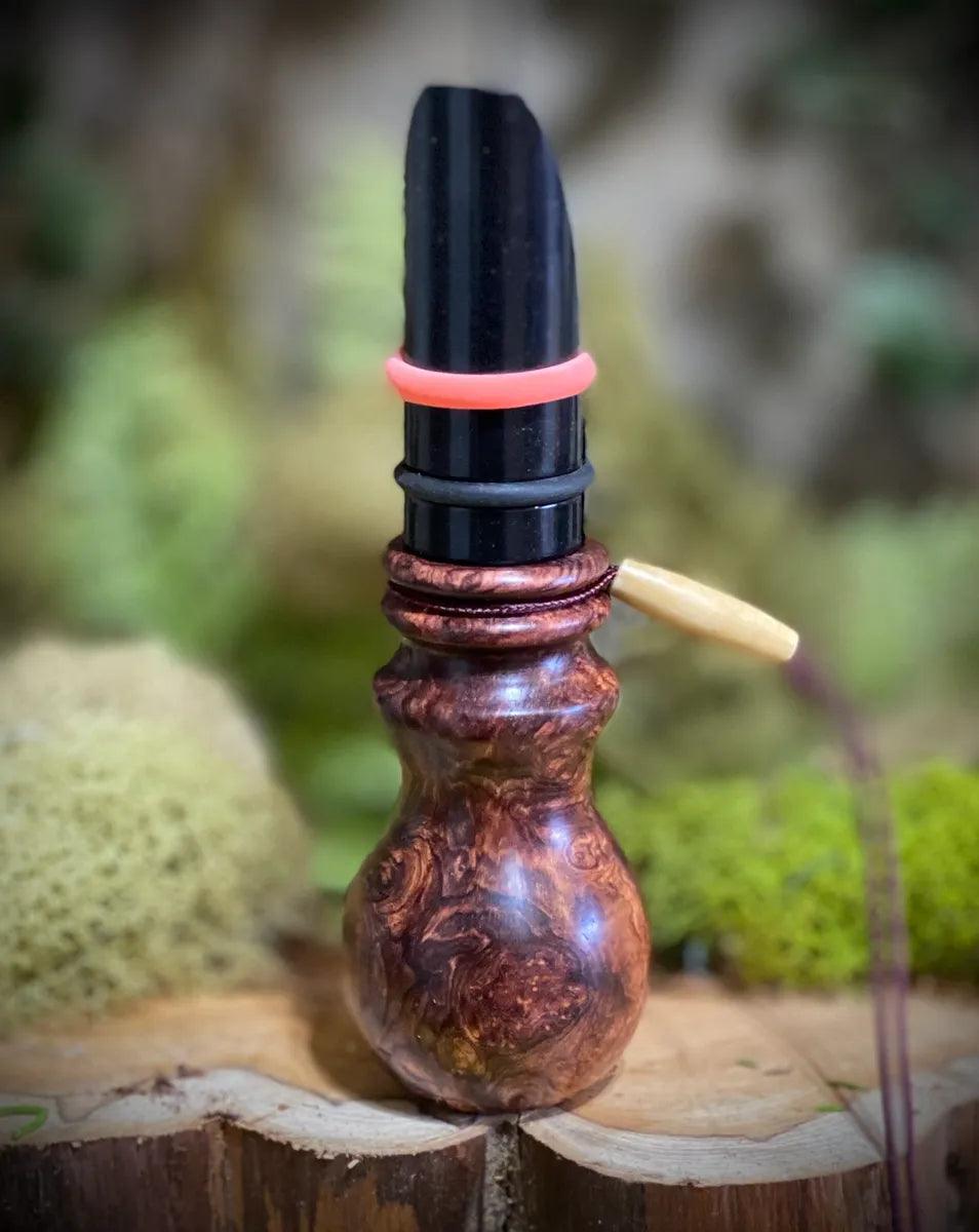 Honduran Rosewood Burl Cow Elk Call - Wild Country Customs